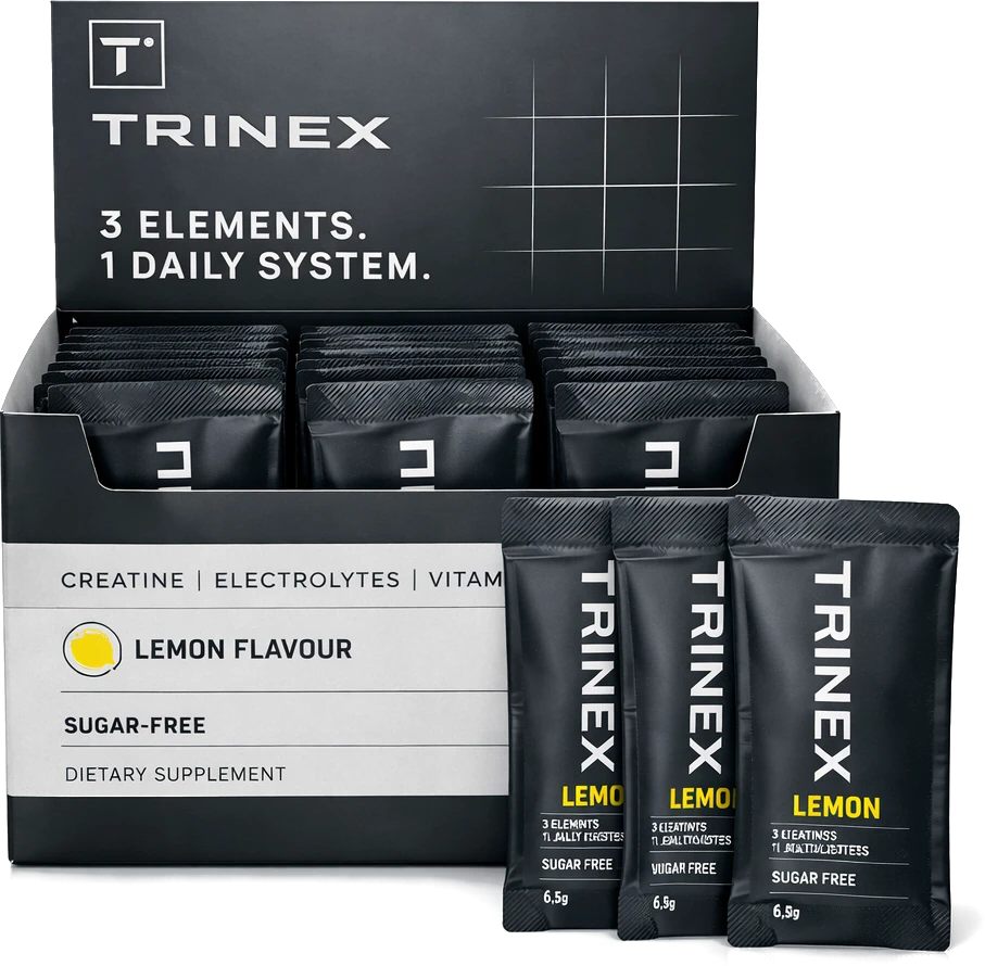 TRINEX Lemon box containing 30 sachets